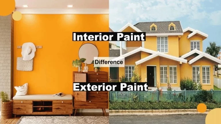 What Is The Difference Between Interior and Exterior Paint?