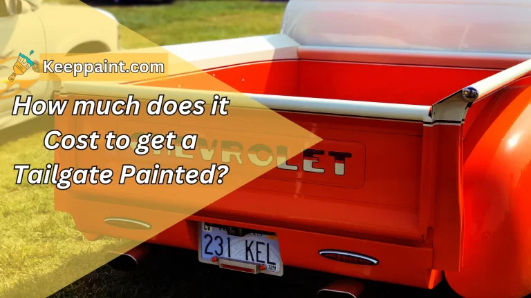 How much does it Cost to get a Tailgate Painted?